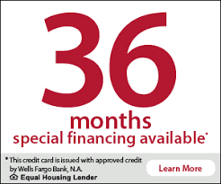 36 mo special financing image